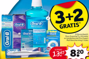 oral b tandpasta handtandenborstels floss en mondwater