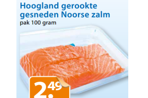 hoogland gerookte gesneden noorse zalm