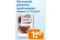 versuniek julienne spekreepjes