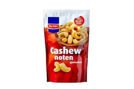 perfekt gezouten cashewnoten