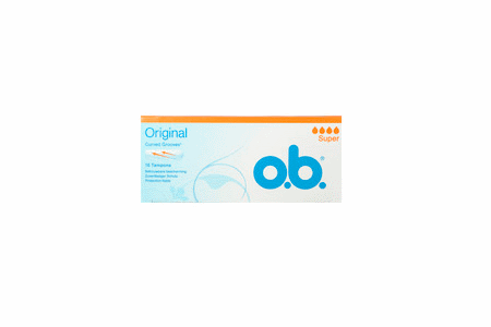 o.b. tampons original super