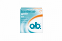 o.b. tampons compact applicator super