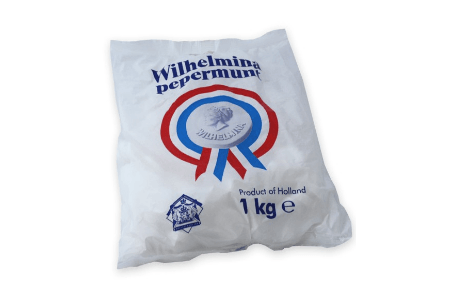 fortuin wilhelmina pepermunt zak 1 kilo