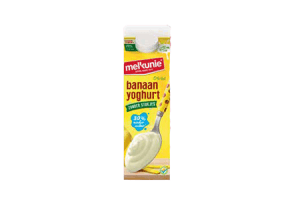 melkunie banaan yoghurt