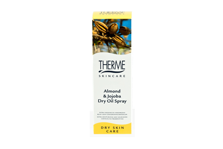 therme almond  jojoba dry oil spray