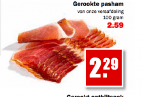 gerookte pasham
