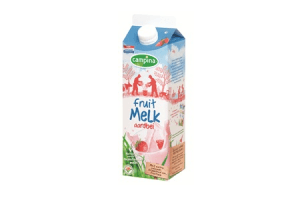 campina fruitmelk aardbei