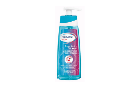 clearasil ultra gel wash