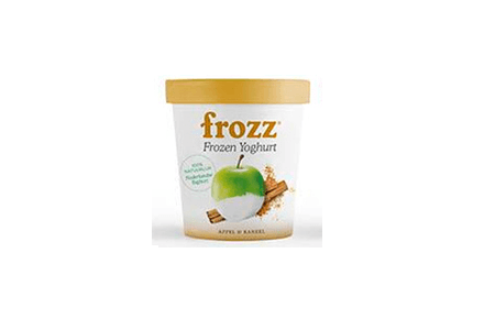 frozz frozen yoghurt appel  kaneel