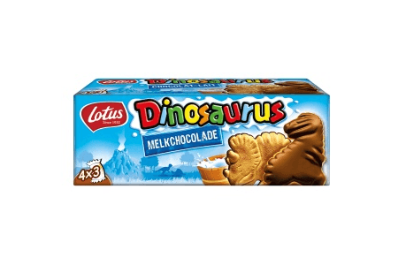 lotus dinosaurus chocolade