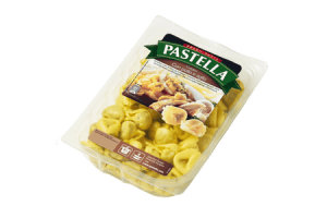 pastella tortellini met kip en knoflook