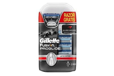 gillette fusion proglide scheerapparaat plus 5 navulmesjes