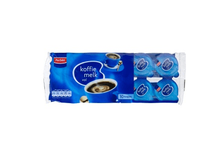 perfekt koffiemelk vol cups