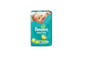 pampers luiers baby dry mini 2