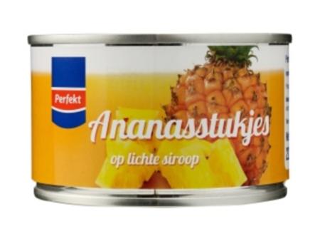 perfekt ananas stukjes