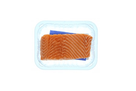 zalm met huid