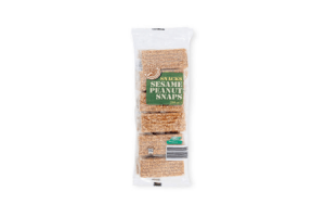 sesam peanut snaps