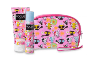 vogue girl gevulde toilettas