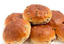 mini rozijnenbollen