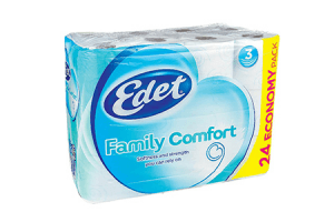 edet family comfort toiletpapier 3 laags
