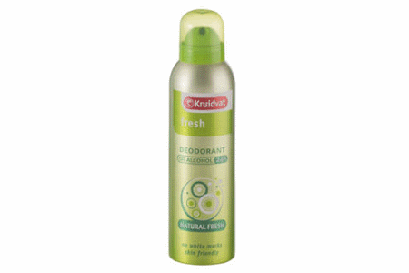 kruidvat fresh natural fresh deodorant spray