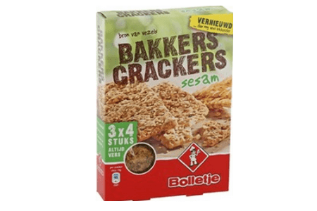 bolletje bakker crackers sesam