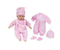 babypop met extra kleding