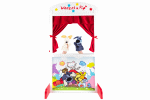 woezel  pip poppenkast met poppen