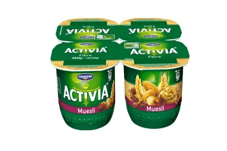 activia muesli yoghurt
