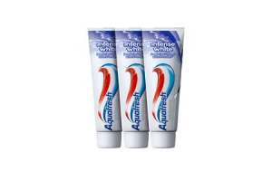 aquafresh white  shine 3 pack