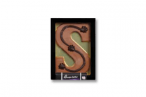 praline gevulde chocoladeletter