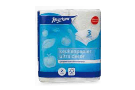 markant keukenpapier ultra decor 3 laags