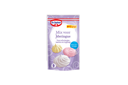 dr. oetker mix voor meringue