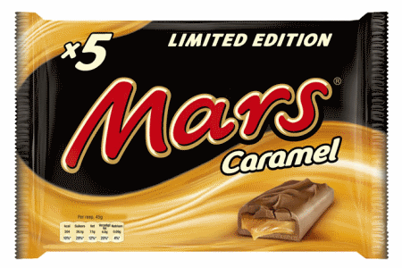 mars caramel 5 pack