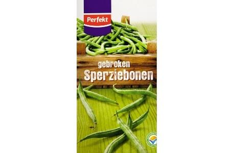 perfekt gebroken sperziebonen