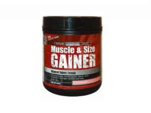 muscle  size gainer strawberry