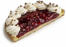 luxe kersenvlaai half