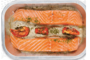 zalmfilet met pestosaus