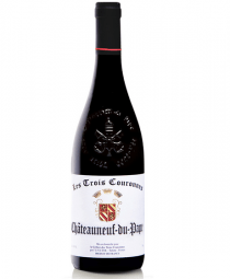 chateauneufdu pape les trois couronnes 2013