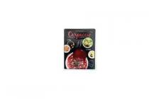 carpaccio met italiaanse kaas en condi buono dressing