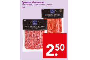 spaanse vleeswaren