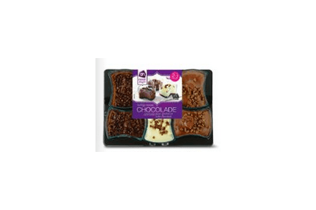 ah luchtige chocolademousse trio puur praline en wit