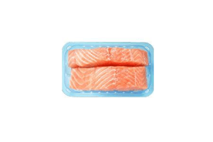 verse zalmfilet met huid