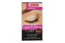 kruidvat brown eyelash  eyebrow colour