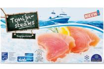 tonijnsteaks voor euro399