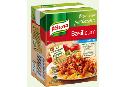 knorr basis voor pastasaus basilicum