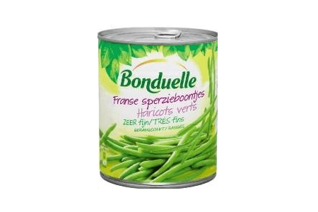 bonduelle franse sperzieboontjes zeer fijn