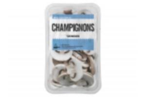 gesneden witte champignons