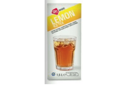 ah basic lemon ice tea