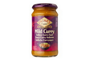 pataks saus milde curry